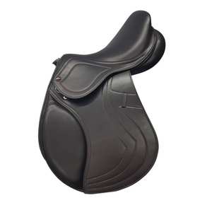 Sillín de caballo occidental clásico, asiento acolchado profundo de cuero mecanizado a mano, accesorios completos, árbol de madera fuerte para instrumento veterinario - Product Image 6