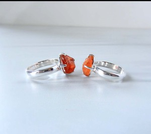 Nouvelle tendance 10-15mm néon Apetite Quartz lunette brute ensemble bague en argent Sterling 925 plaqué or bague pour fête porter des bijoux à la mode - Product Image 2