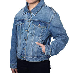 Hot Sale New Mens <b>Denim</b> Jacket Out Door Hip Hop Slim Custom Logo Cheap Cotton Winter Jacket <b>Denim</b> <b>Fabric</b> - Product Image 1