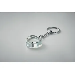 Llavero de Vidrio Personalizado Heartward, Artículo Promocional Elegante - Product Image 1
