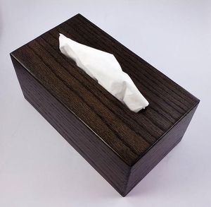 Boîte à mouchoirs de cuisine de haute qualité boîte à serviettes en bois conception standard boîte à mouchoirs faite à la main de fournisseurs de vente en gros - Product Image 3