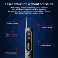 Détecteur de caméra Microphone sans fil Audio Bug GPS Finder Anti Spy Détecteur de caméra cachée