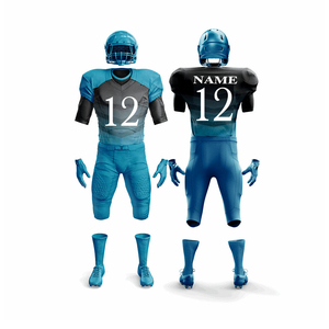 Ensemble d'uniformes de football de qualité supérieure, nouvelle arrivée, vêtements d'équipe personnalisés, manches courtes, tailles incluses, dernier design, football américain - Product Image 6