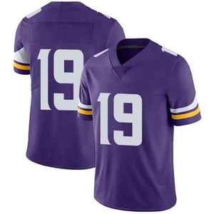 Camiseta de uniforme de fútbol americano unisex, MATERIAL PERSONALIZADO (elección del cliente), manga corta, estampado de talla grande, algodón/poliéster - Product Image 3