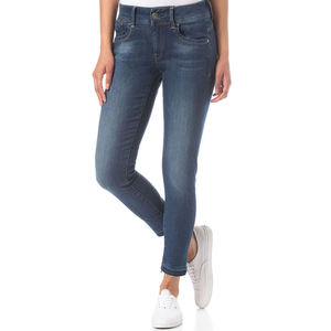 Pantalones de mezclilla y pantalones cargo de alta calidad para mujer al por mayor | Pantalones de mezclilla de moda con logotipo personalizado transpirable para mujer - Product Image 1