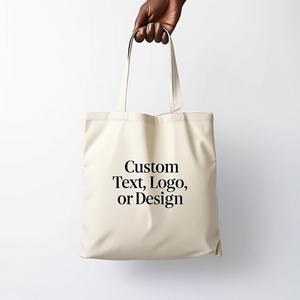 Vente en gros de sacs fourre-tout en toile 14x16 pouces personnalisés, écologiques et durables, logo en vrac avec impression de texte photo promotionnelle personnalisée - Product Image 2