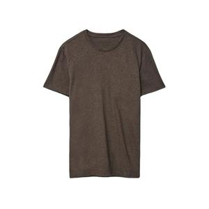 เสื้อยืดผู้ชายสีดำแขนสั้นธรรมดาพร้อมโลโก้หลากสีเสื้อยืดผ้าถักดีไซน์ขนาดใหญ่ออกแบบได้ตามต้องการ - Product Image 2