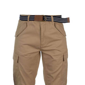 2024 hommes décontracté INS inspiré taille haute Cargo pantalon multi-poches droite toile tissu tailles réglables en différentes couleurs - Product Image 4