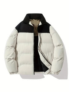 Chaqueta bomber de cuero personalizada directa de fábrica para hombre, transpirable e impermeable, estilo Hip Hop para invierno, precio al por mayor - Product Image 3