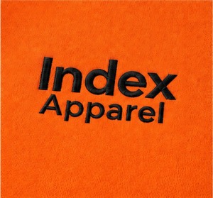 Polo de Manga Corta con Cierre de Cremallera para Hombre, Color Naranja, Logotipo Bordado, Ropa Casual de Trabajo, Uniforme, Secado Rápido, Tejido de Poliéster - Product Image 4