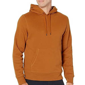 Sweatshirts d'hiver en toile Bella unisexe de qualité supérieure pour hommes Sweats à capuche épais en poly-coton avec motif solide Col à capuche uni - Product Image 3