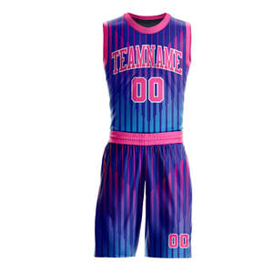 Directo de fábrica mejor calidad transpirable 100% poliéster impreso uniforme de baloncesto para deportes al aire libre personalizado en venta - Product Image 4