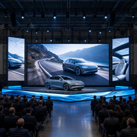 Pantalla LED de Alta Definición Ultra Vívida P1.56 con Unión sin Costuras para Interiores, Ideal para Eventos de Lanzamiento de Autos, Telón de Fondo para Escenarios y Alquiler de Muros de Video LED