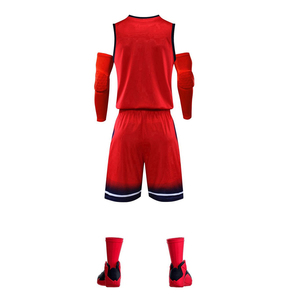 Vêtements de sport personnalisés, taille plus, respirant, uniforme de basket-ball, nouvelle arrivée, haute qualité, jersey et short 100% polyester - Product Image 3