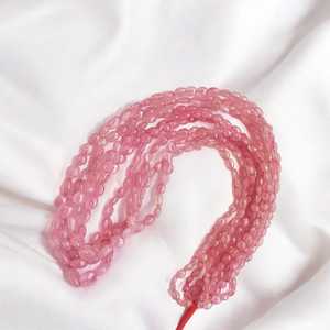 Rubis birman naturel perles ovales lisses brin de pierres précieuses en vrac pour collier bracelet fabrication de bijoux fournisseur de perles en gros - Product Image 6