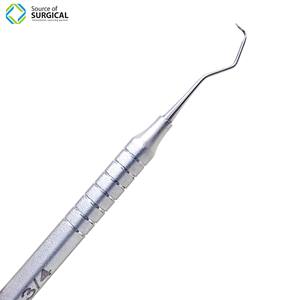 ที่ขูดหินปูนที่ใช้ในการจัดฟันทำจากสเตนเลสสตีลด้ามกลวงด้ามจับแข็งแรงคลองรากฟัน - Product Image 5