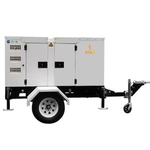 เครื่องกำเนิดไฟฟ้าดีเซลแบบเคลื่อนที่ 150-200kva สตาร์ทอัตโนมัติ ระบายความร้อนด้วยน้ำ เงียบพิเศษ พร้อมระบบ ATS ติดตั้งบนรถพ่วง ใช้งานกลางแจ้งในเมือง 3 เฟส 50/60hz - Product Image 1