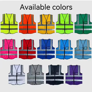 Chaleco DE SEGURIDAD transpirable con logotipo personalizado OEM, chaleco táctico reflectante de alta visibilidad para oficiales, chaleco de seguridad a precio barato - Product Image 6