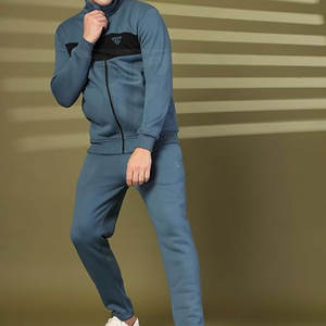 2025 Chándal de lana Nueva moda Traje de entrenamiento Hombres Último chándal de lana de entrenamiento personalizado en tamaño adulto - Product Image 3