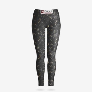 Haute couture sans couture entraînement Gym givré Yoga pantalon Leggings tissu tricoté respirant avec Logo - Product Image 1