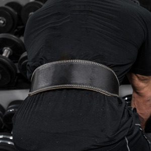 เข็มขัดออกกำลังกายหนังสำหรับเล่นกีฬาเข็มขัดยกน้ำหนักแบบหรูหราออกแบบได้ตามต้องการสำหรับ2024 - Product Image 6