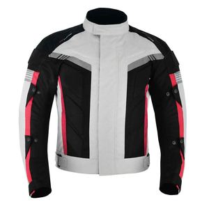 Chaqueta recortada de motocicleta de moda personalizada bordado estampado cremallera ropa de calle chaqueta de cuero de moto hombres - Product Image 4