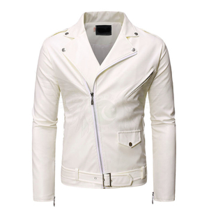 Blousons en cuir pour hommes, col montant, logo frontal, séchage rapide, respirants, grandes tailles disponibles - Product Image 1