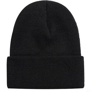 Fleece Beanie Hat Unisex Winter Essentials Active Hats Ski Bob Hat Soft Fleece Beanie <b>Watch</b> Cap Custom Logo - Product Image 1