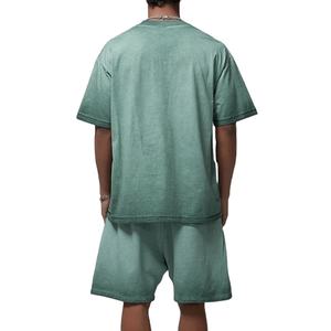Nueva Camiseta Oversize Lisa para Hombre, 100% Algodón, Estilo Casual Urbano, Transpirable, de Secado Rápido, 230g - Product Image 2