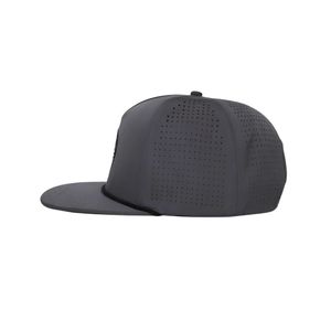 Custom Logo Waterproof OEM Golf Hat 5 Panel Rope Design <b>Flat</b> Brim Breathable Quick Dry Snapback Golf <b>Cap</b> for <b>Men</b> Women - Product Image 3