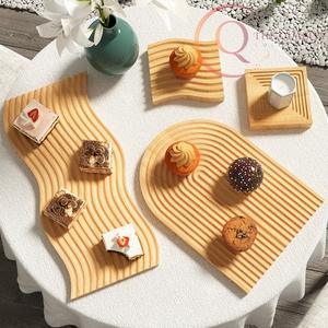 Bandeja de Servir de Madera con Acabado de Alta Calidad, Mejora la Presentación de la Mesa, 100 Piezas MOQ, No Tóxica y Duradera para Uso en el Hogar y Restaurantes - Product Image 2