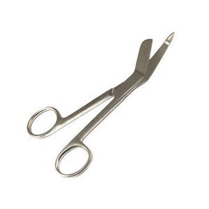 Meilleures ciseaux universelles en acier inoxydable Lister pour les applications de pansements chirurgicaux, pansements médicaux de précision et soins d'urgence - Product Image 1