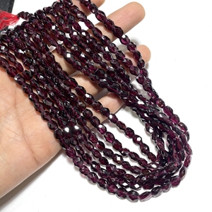 Venta al por mayor de cuentas de piedras preciosas de granate rosa de forma ovalada facetada Piedra Natural 5,5x7-7x9MM taladro Vertical precios competitivos - Product Image 5