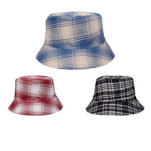 Sombreros de cubo personalizados unisex con logotipo Primavera y verano Moda Flat Top Sombrero de protección solar Tela impresa para uso diario de pesca - Product Image 1