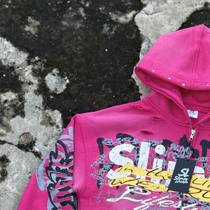 เสื้อฮู้ดผู้ชายสำหรับผู้ใหญ่แขนยาว - Product Image 2