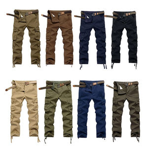 Pantalon Cargo pour Homme 100% Coton Taille Moyenne Casual Escalade Joggers Grande Taille 6XL Vêtements de Travail Printemps Eté Automne - Product Image 1