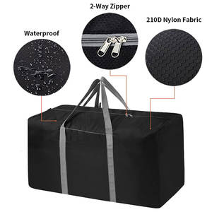 Sac de voyage en polyester léger de fabrication pakistanaise, fermeture éclair, grande capacité, haute qualité, service OEM personnalisable - Product Image 5