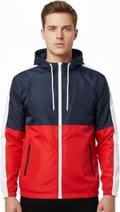Chaquetas Personalizadas de Alto Rendimiento Técnico para Hombre, Chaqueta Cortavientos con Capucha, Altamente Transpirable y Ultraligera para Actividades de Alto Esfuerzo - Product Image 2