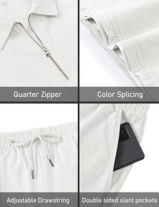 2025 Summer Two Piece Tracksuit Custom Chenille Embroidery Solid Color <b>Zip</b> <b>up</b> Short Sleeve Lapel <b>Shirt</b> and Shorts Set for <b>Men</b> - Product Image 2