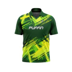 Chemises pour hommes grande taille à séchage rapide, sublimation personnalisée, jersey en coton de marque, manches courtes, style décontracté, uni, anti-boulochage - Product Image 1