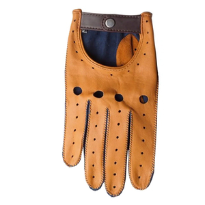 100% cuir véritable fabriqué de qualité supérieure gants en cuir véritable conception personnalisée à la mode imperméable vêtements d'hiver gant - Product Image 4