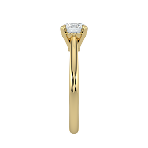 Anillo de diamante de oro amarillo solitario clásico LGD - Product Image 3