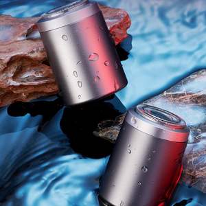 Afeitadora Eléctrica Portátil Plateada para Hombre, USB, Uso en Seco/Húmedo, Resistente al Agua IPX7, para Hogar, Viajes, Oficina, Carga USB, Lavable - Product Image 1