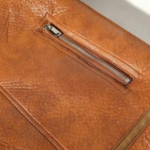 เสื้อโค้ทหนังขนแกะคอปกหนาของผู้หญิงสำหรับฤดูหนาวเสื้อแจ็คเก็ตผ้าชามัวร์ถักนิตติ้งทรงหลวมระบายอากาศ - Product Image 4