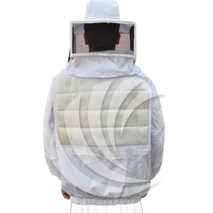 Premium Beekeeping Jacket Polyester-Sleeved Cotton with Front Zipper & Hood Gear Manufacturer From Pakistan - Product Image 5