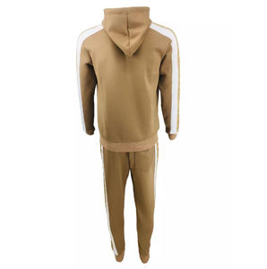 Conjunto Deportivo de Alta Calidad para Hombre, Ropa Deportiva de Invierno, con Capucha, Transpirable, para Entrenamiento, Jogging, Fútbol, con Cordón Ajustable y Estampado - Product Image 3