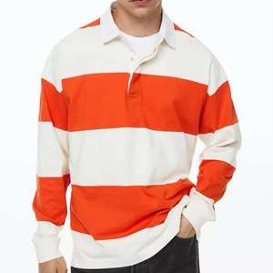 Polo de estilo Premium para hombre, camiseta Polo de manga larga de invierno, camiseta Polo 100% de algodón transpirable para hombre, logotipo personalizado disponible - Product Image 3