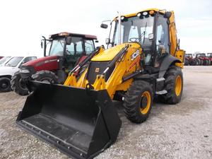 Mini Retroexcavadora JCB4CX, Componentes Rentables, Motor CAT420, Cojinete, Bomba, Caja de Cambios, PLC, Tipo de Cargadora de Orugas, Usada, JCB - Product Image 5