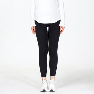 OEM nuevo de alta calidad de encargo Spandex Fitness pantalones de montar en forma de V de cintura apretada mujeres medias de equitación Leggings para las mujeres - Product Image 2