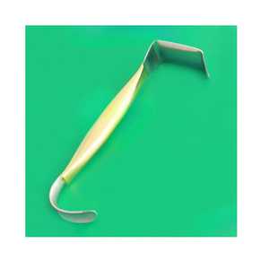 Instrument chirurgical orthopédique 9/12 pouces (24 cm) à double extrémité, rétracteur mammaire en acier inoxydable et lames en plastique, manuel, certifié CE - Product Image 4